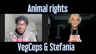 17 Yo Animal Activist @Vegandefinition  Chats With Stefania Ferrario