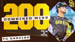 HISTORY! Yu Darvish joins ELITE company with his 200th career win  MLB & NPB combined! | ダルビッシュ有
