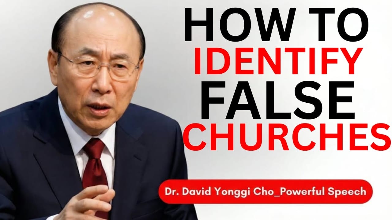 How to Identify False Churches According to the Bible | Dr. David Yonggi Cho