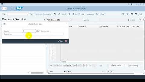 Exercise-11.1 Create Purchase Order with reference to RFQ (SAP MM Tutorial)