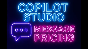 Copilot Studio - Message Pricing Estimation