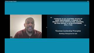 MCAA 530 - Courage Presentation - Brandon Blackley