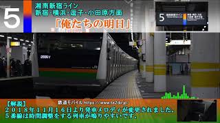 【高音質】赤羽駅5,6番線発車メロディ 「俺たちの明日」・「小宵の月のように」