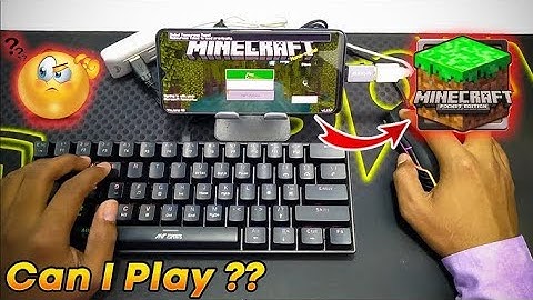 How to make a Play Minecraft in keyboard mouse phone connect📈📈🔥🔥🔥🙏🙏