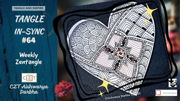 HeartiZen2022✨Day5✨Tangle Zinja✨CZT Aishwarya Darbha