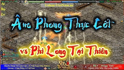 🍁Sơ Loại VLMC | Âm Phong ngũ độc vs Phi Long Cái Bang rồng [ Jx Việt Nam ]