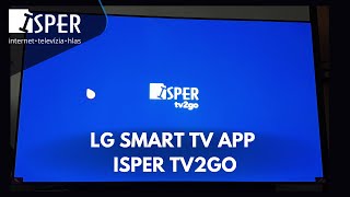 LG SMART TV APP - ISPER TV2GO screenshot 4