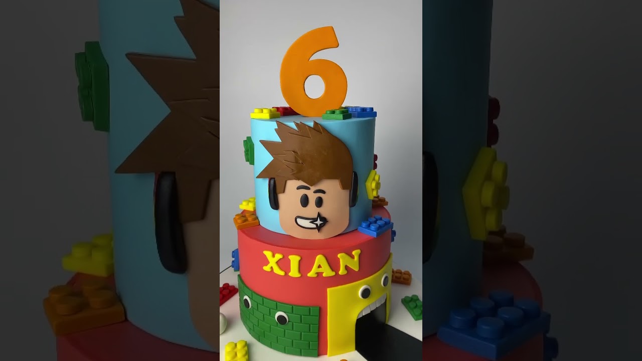 Roblox cake for Xian’s 6th birthday 