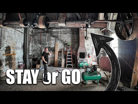 Should We Save This Antique Steam Wheel and Beams?