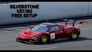FERRARI 296 GT3 | SILVERSTONE 1:57.192 | ACC | FREE SETUP