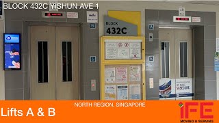 HDB Block 432C Yishun || IFE Elevator
