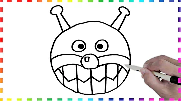 Download アンパンマン 手書き イラスト Mp4 Mp3