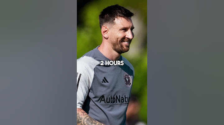 Egy nap Lionel Messi életében ⚽️🐐