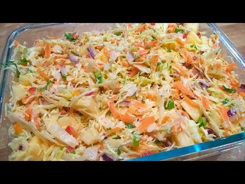 Vídeo: Receita De Uma Deliciosa Salada Com Creme De Leite