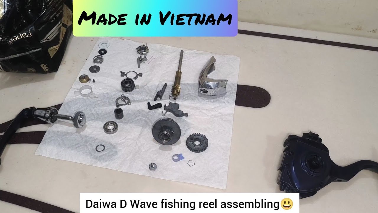 daiwa 40 reel assembly Complete Line Roller Assembly, Titanium, 2-bearing (Daiwa)  i_fish Tackle the thinner Daiwa Saltist 4000 Handle Assembly