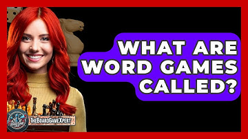 What Are Word Games Called? - The Board Game Xpert