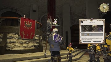 FFXIV Marauder Class Quest: My First Axe