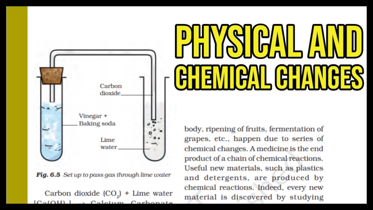 Physical And Chemical Changes || Class 7 || Chapter 6 || Science ...