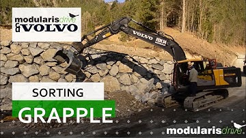 Modularis Sorting Grapple with Volvo Machines