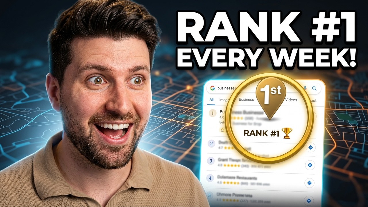 How To Rank #1 on Google Maps in 2026 (What I Do Every Week) - YouTube