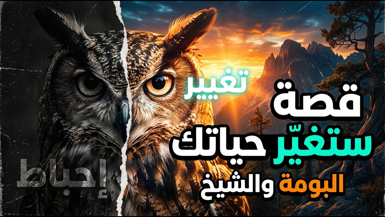 كيف تتخلّص من الفشل؟ قصة ستغيّر حياتك | درس البومة الذي سيقلب تفكيرك