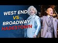 West end vs broadway hadestown