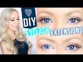 DIY Eyelash Extensions!