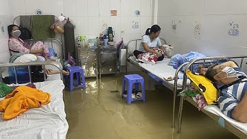 Triều cường cao kỷ lục, bệnh viện ở Cần Thơ lênh láng nước