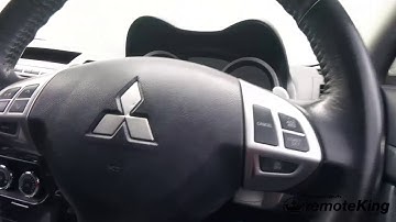 How to program a smart key to Mitsubishi Lancer 2011 using OBDSTAR