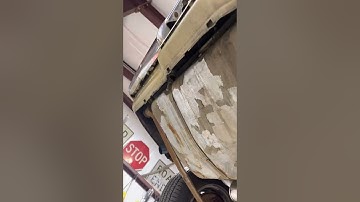 1967 Pontiac Firebird, Original Floor Pans From Underneath