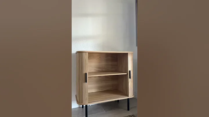 The perfect cabinet for an at-home cafe #vabches #vabchesreview