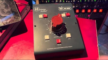 Review of Heritage Audio Baby Ram passive monitor controller