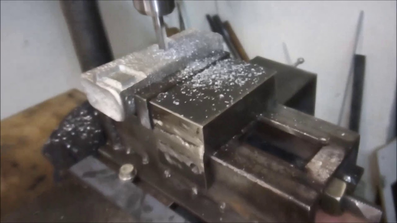 milling on drill press table, diy cross table YouTube