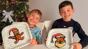 Pancake Art Challenge: Christmas Edition!
