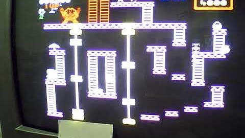 Donkey Kong longplay. Player: MNU