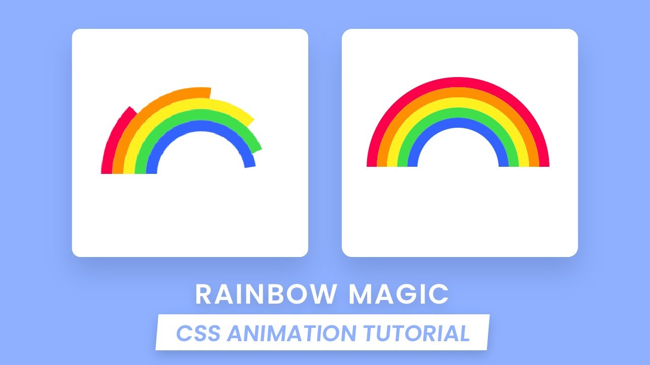 Rainbow Animation | CSS Animation Tutorial - YouTube