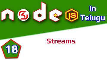 #NodeJS In Telugu #18 Streams || #RSKHelpline