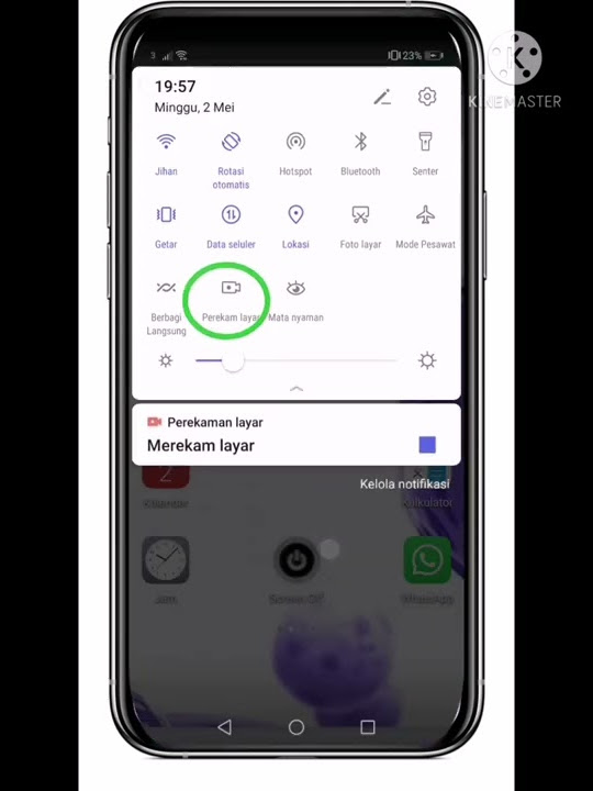 Cara merekam layar Android 100% tanpa aplikasi | Tutorial Hp