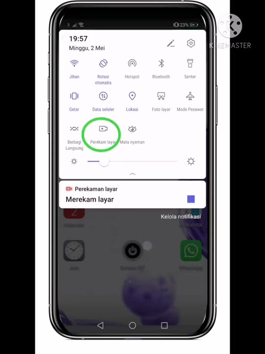 Cara merekam layar Android 100% tanpa aplikasi | Tutorial Hp