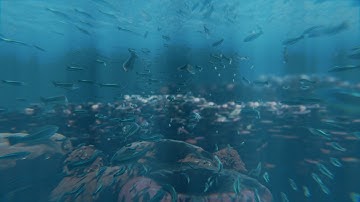 Blender Cycles - Underwater Scene