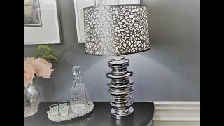 Lampshade Upgrade Using Placemats