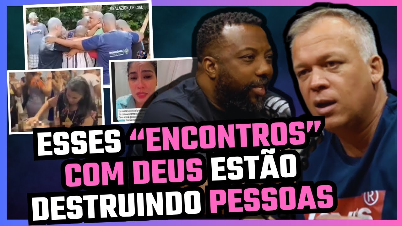 PASTORES CRITICAM AS IGREJAS QUE FAZEM ENCONTROS COM DEUS | Pr. CARLOS EDUARDO E Pr. FÁBIO PIMENTA