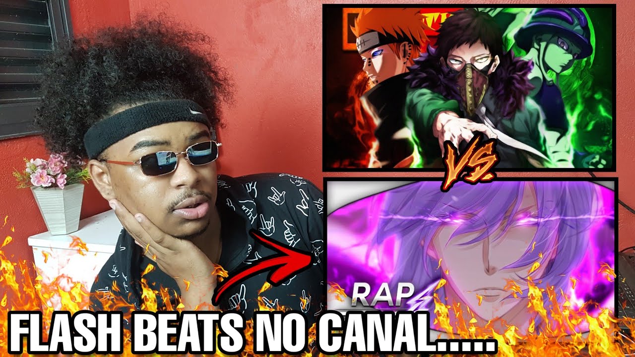 (TK RAPS & FLASH BEATS)RAP PURIFICAÇÃO & RAP MURASAKIBARA(KNB)(REACT ...