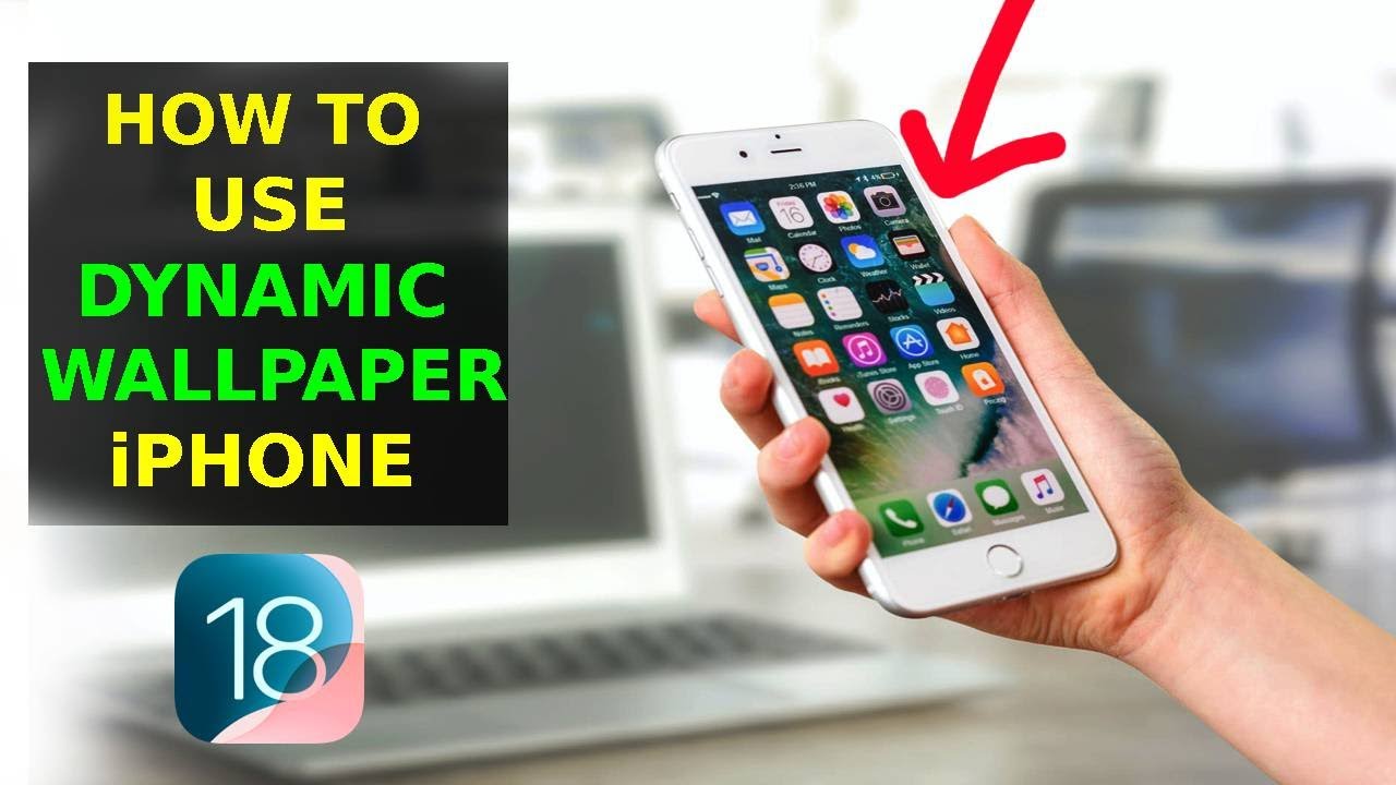 How To Use Dynamic Wallpaper In iPhone iOS 18 - YouTube
