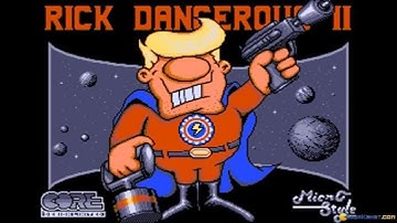 Rick Dangerous 2 gameplay (PC Game, 1990)