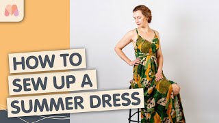 How to Sew the Perfect Summer Dress | Dovestone Dress by Izzo Studio