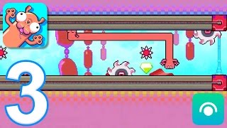 Silly Sausage in Meat Land - Gameplay Walkthrough Part 3 - Levels 21-30 (iOS, Android)