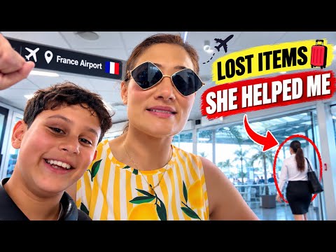 This Lady Helped Me At The France Airport When I Had Given Up All Hope| The Most UNEXPECTED Incident
