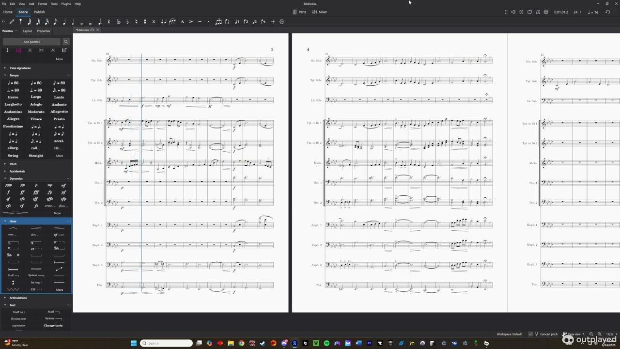 Corps Song of Edelweiss from 