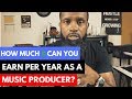 HOW MUCH MONEY CAN YOU EARN AS A MUSIC PRODUCER PER YEAR? 💰